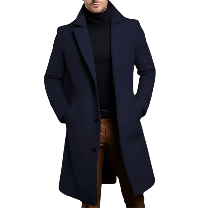 The Langley Mid Length Coat for Men