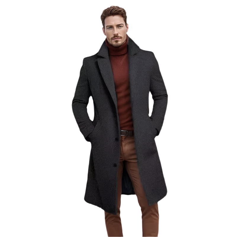 The Langley Mid Length Coat for Men