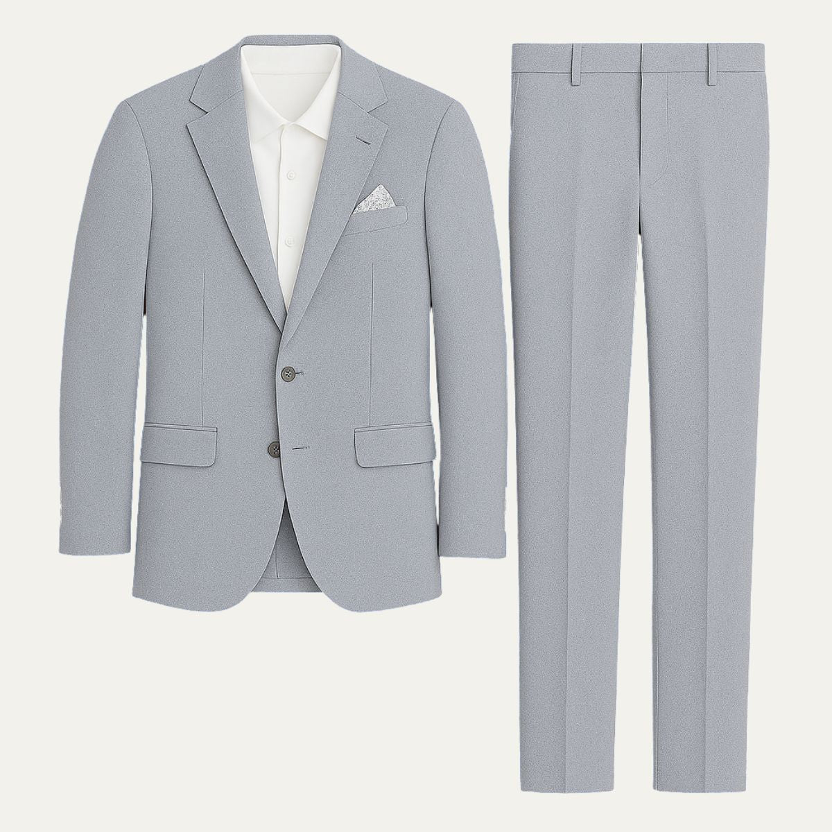 The Santorini Linen Wedding Guest Men Suit