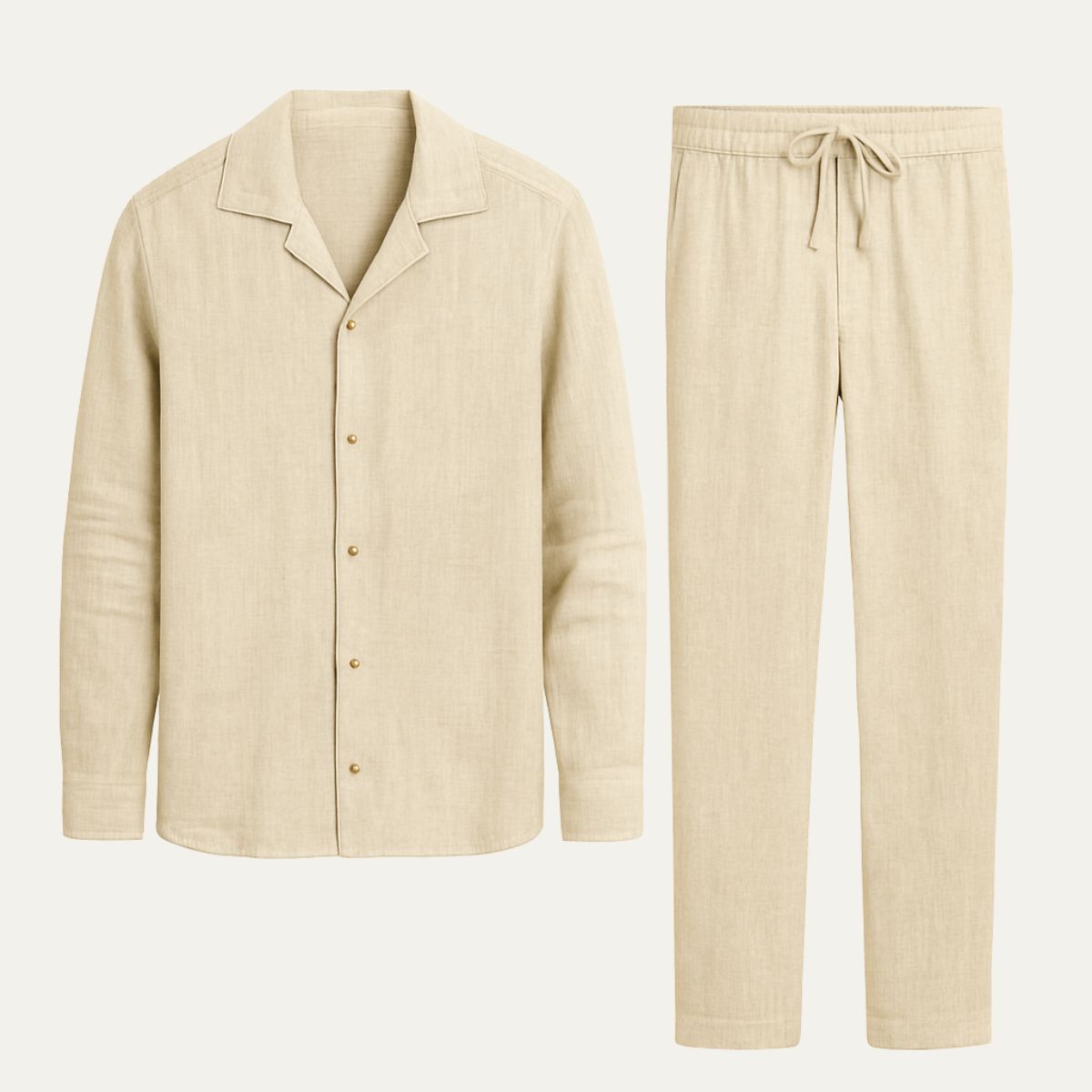 The Lisbon Linen Set – Summer Shirt & Pants for Men