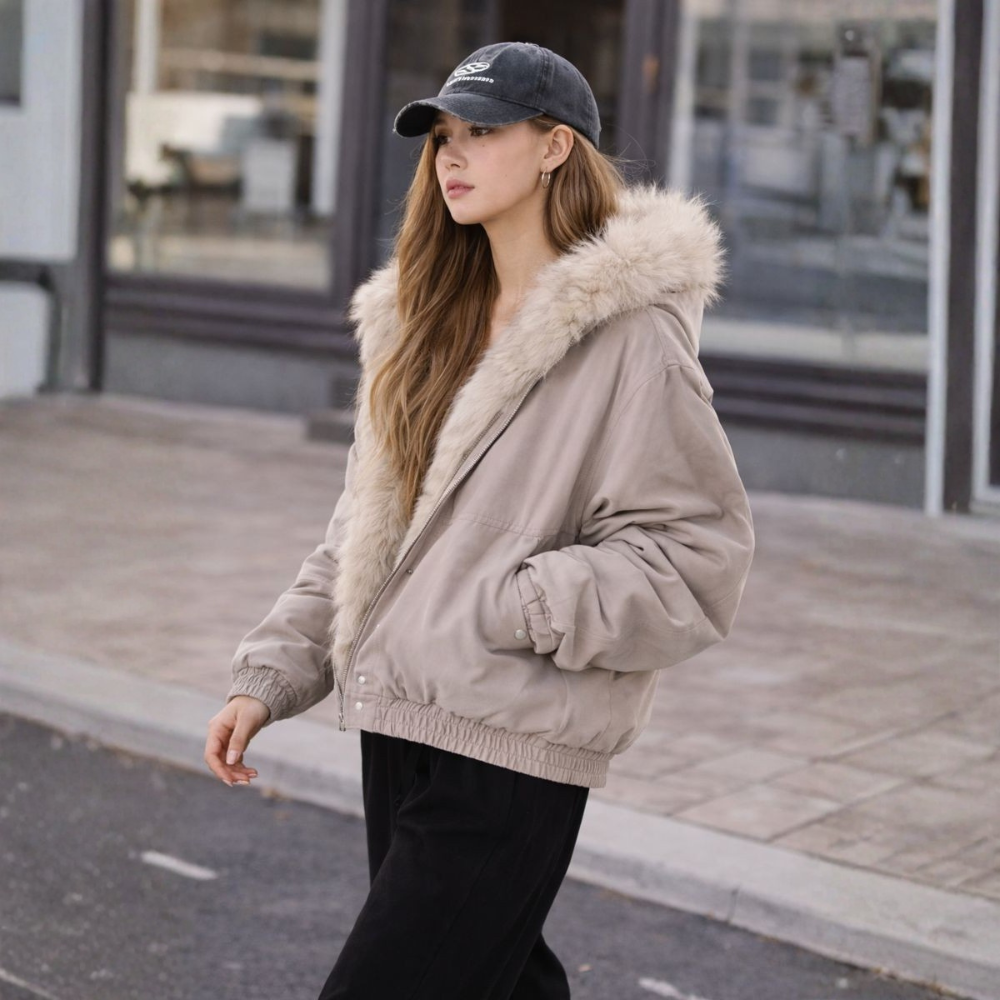 Women's Parka | Stylish Warm Winter Coat with Lining