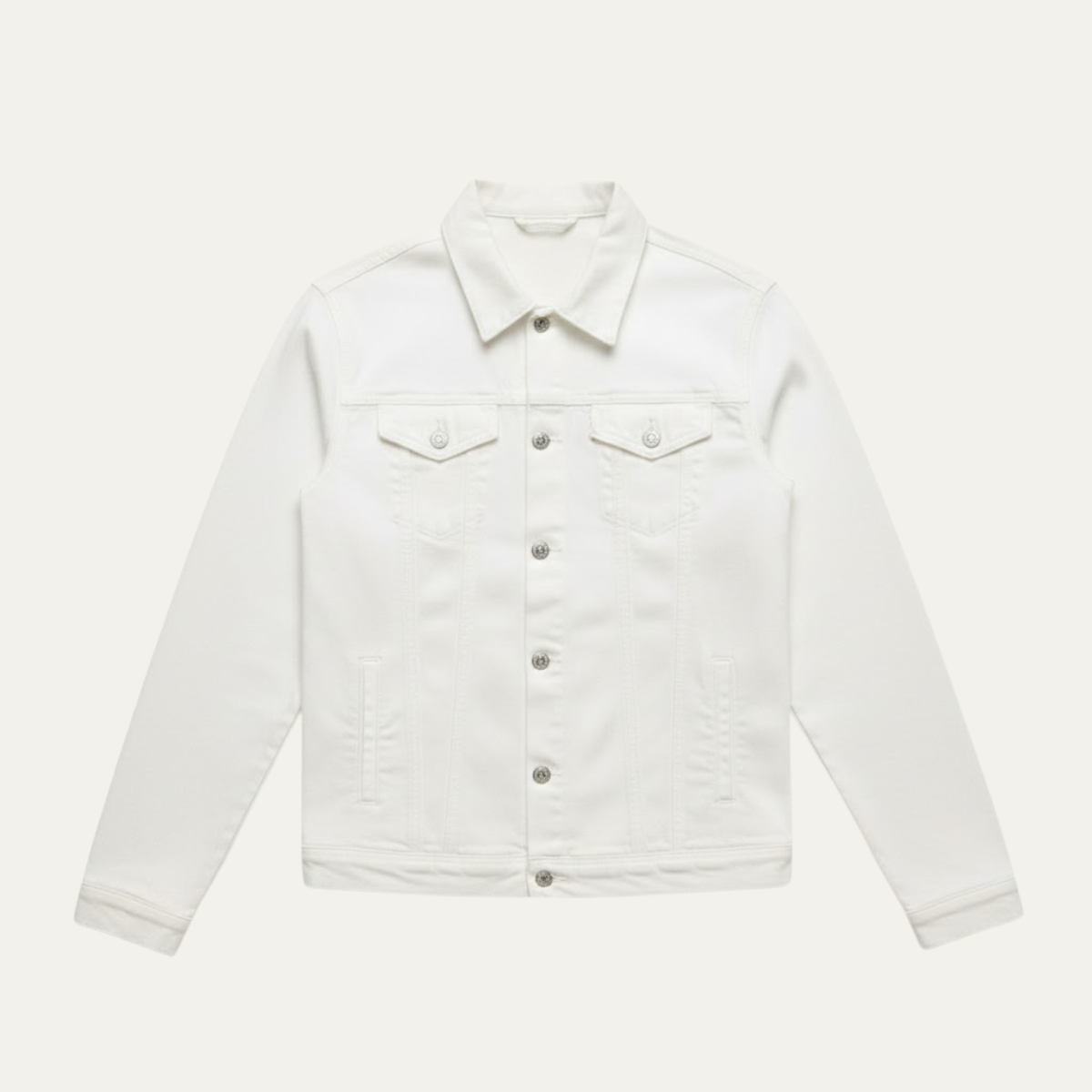 The Redstone Men’s Classic Slim Fit Vintage Denim Jacket