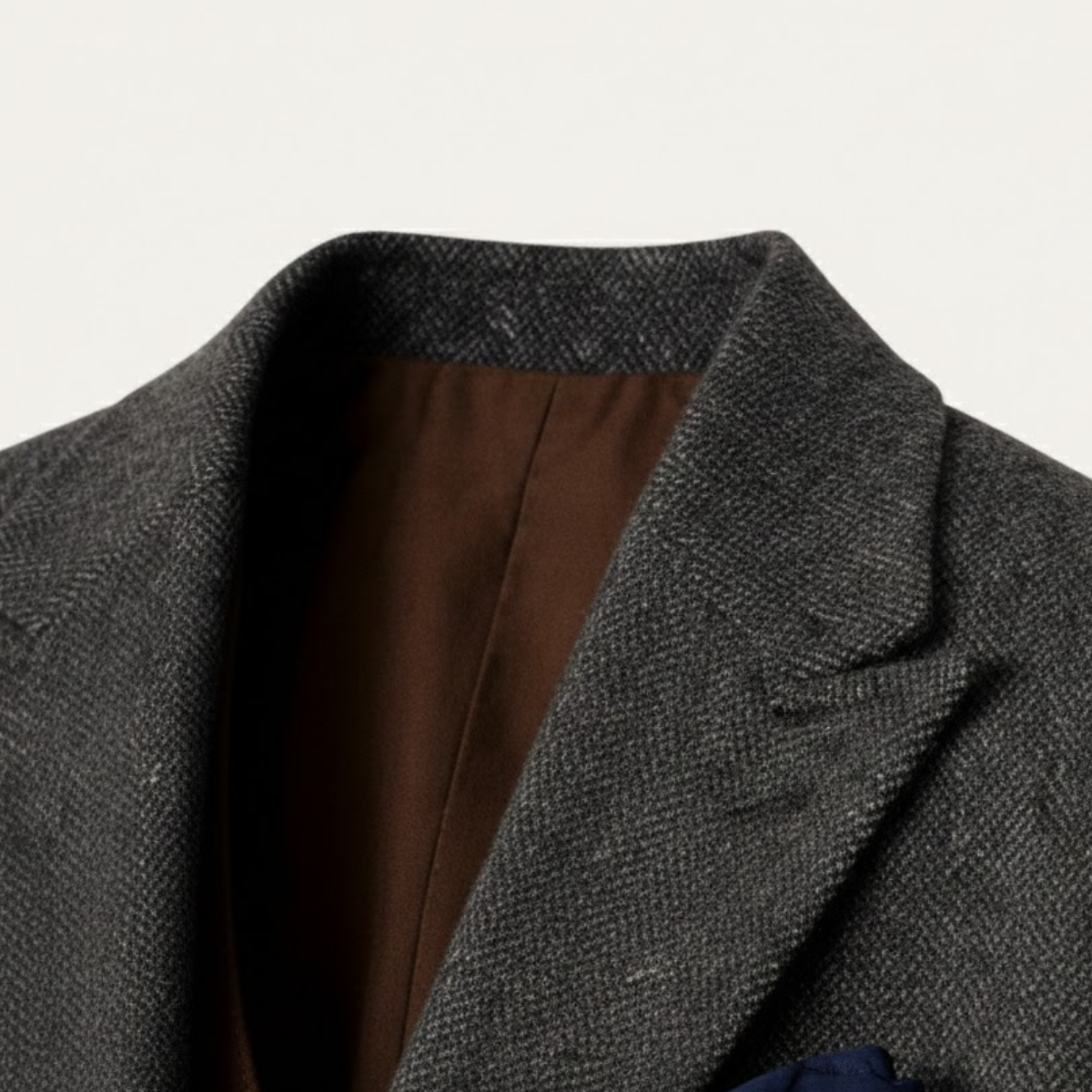 The Corsica Men’s Single Breasted Business Tweed Blazer Jacket