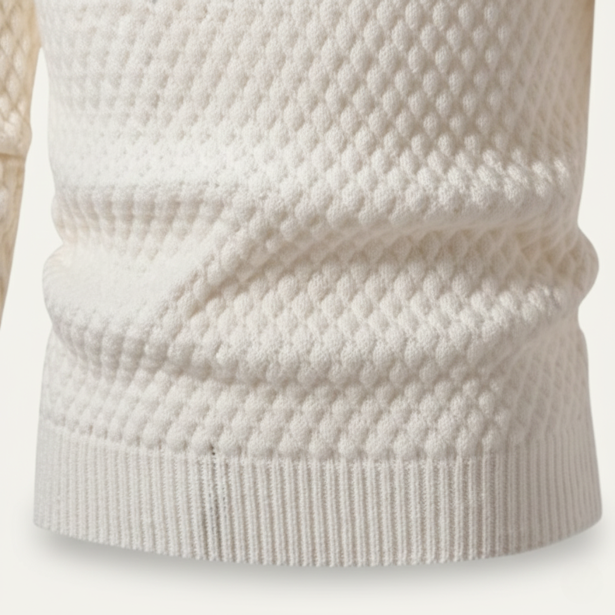 The Lavagna Men’s Thick Wool Knit Turtleneck Sweater