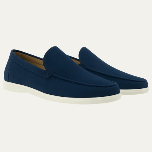The Saturnia Men's Elegant Suede Slip On Loafers