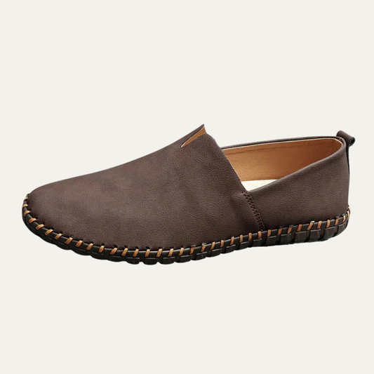 The Lerici Men's Handcrafted Leather Slip On Loafers