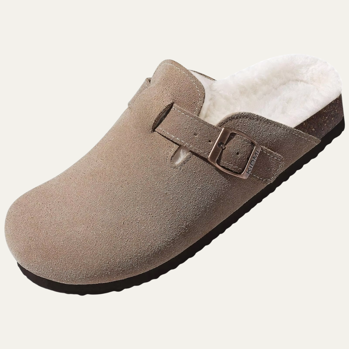 The Monterey Men's Fleece Lined Adjustable Buckle Winter Clogs