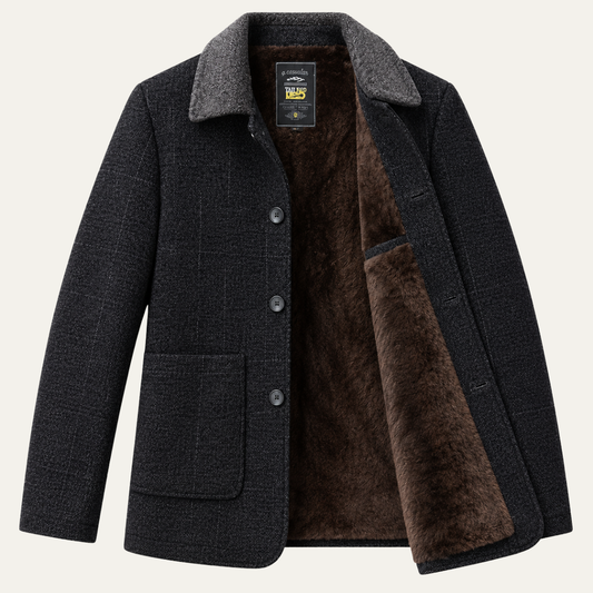 The Newport Men’s Fleece Lined Casual Winter Jacket
