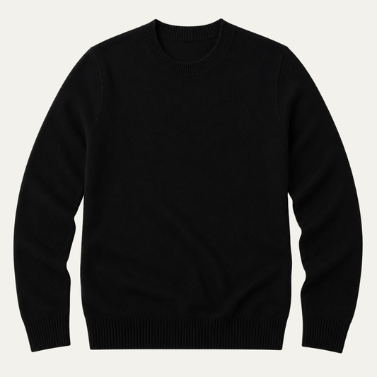 The Capri Men's Classic Crew Neck Knit Sweater