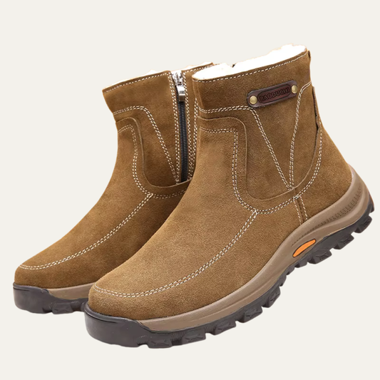 The Kentfield Men’s Shearling Lined Non Slip Winter Boots
