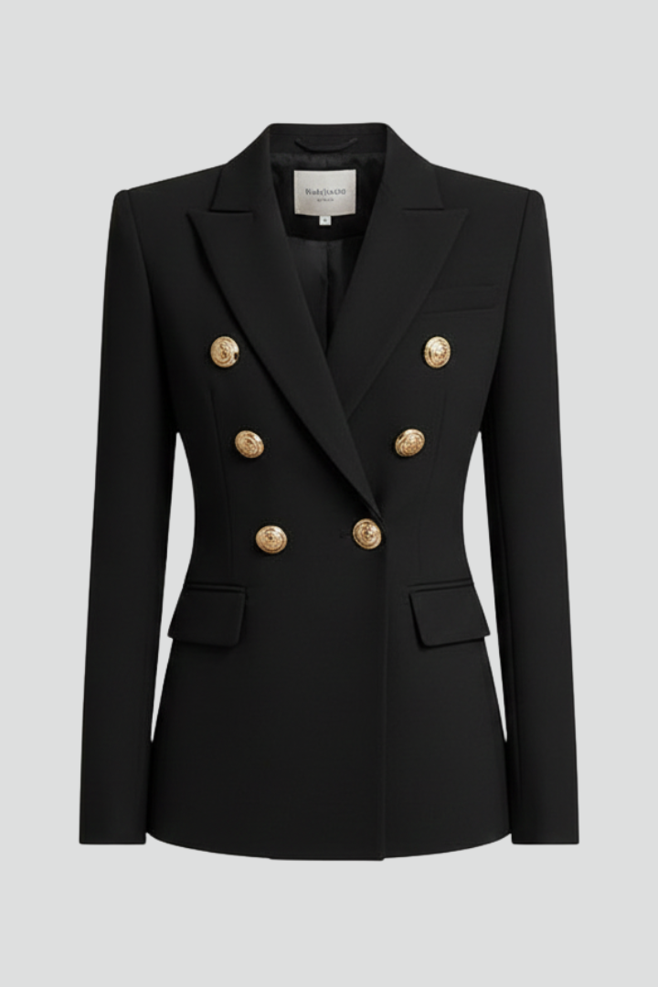 Women's Statement Blazer with Gold Hardware
