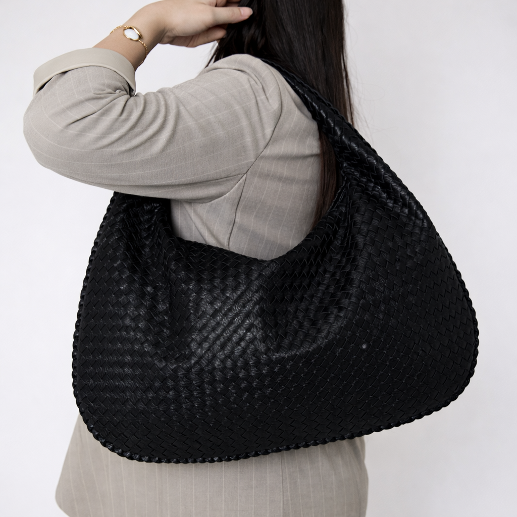 Paris Woven Tote Bag
