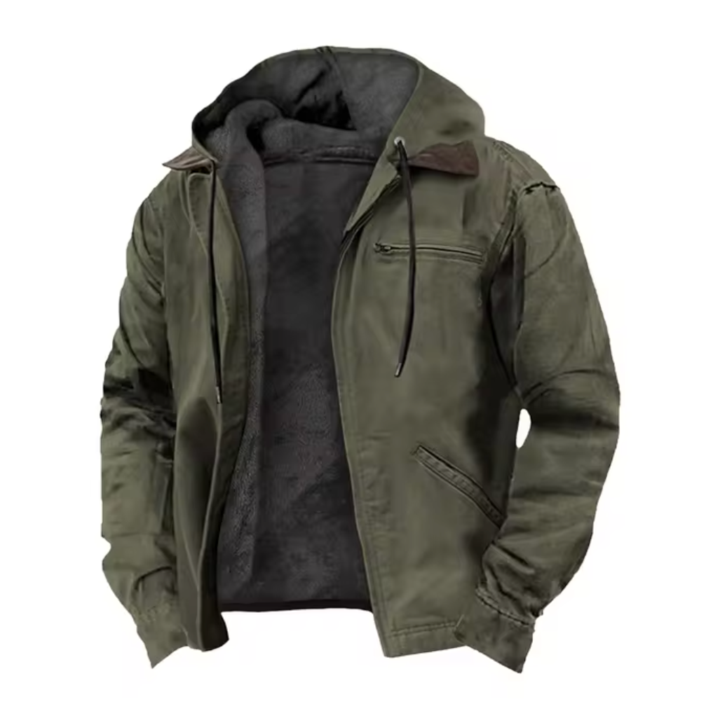 Men's Hooded Full Zip Jacket