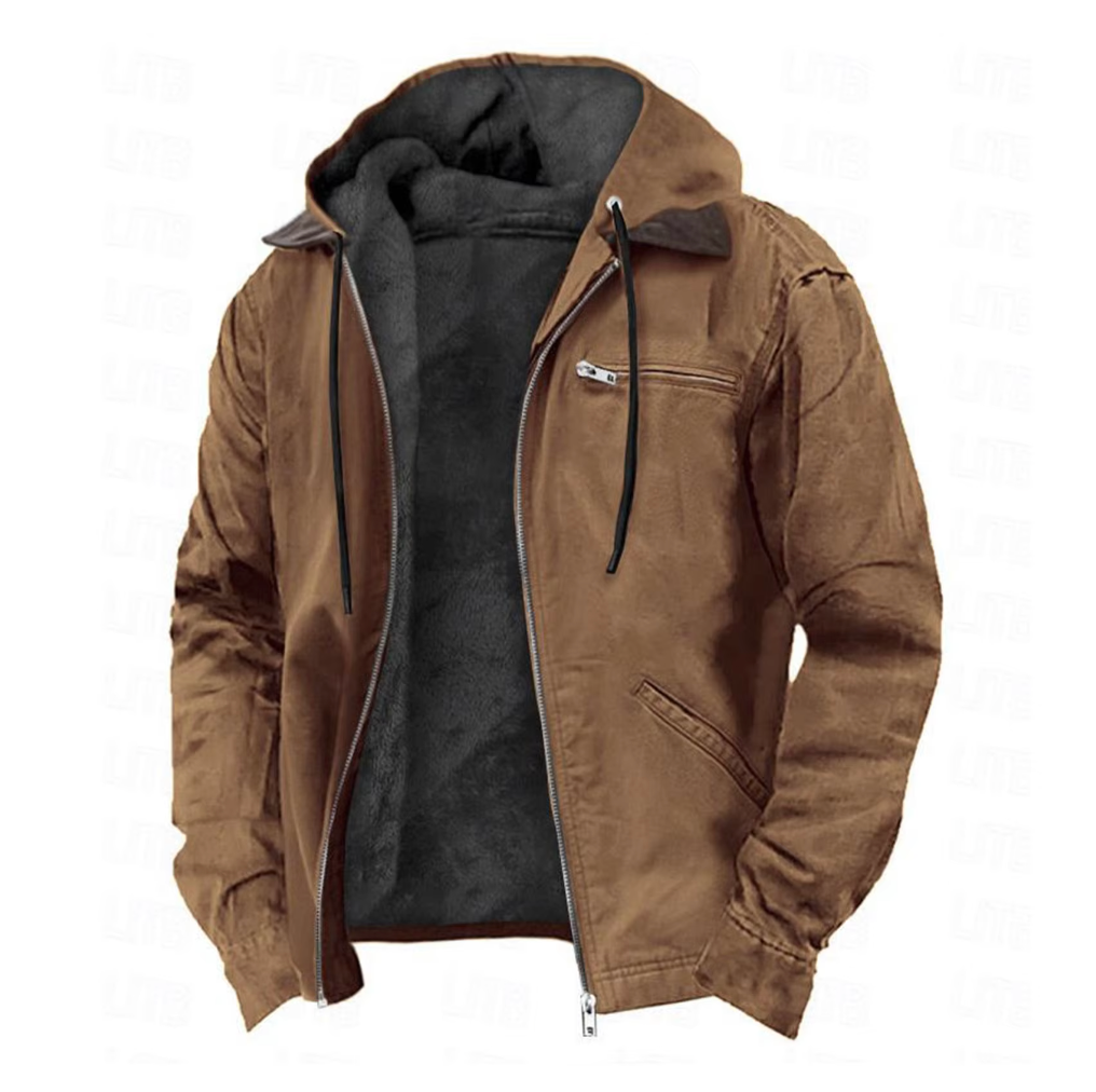 Men's Hooded Full Zip Jacket