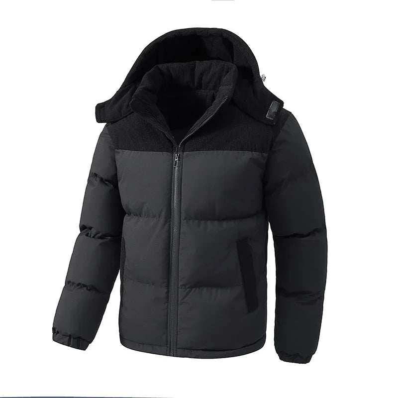 The Encinitas Men’s Contrast Panel Puffer Jacket