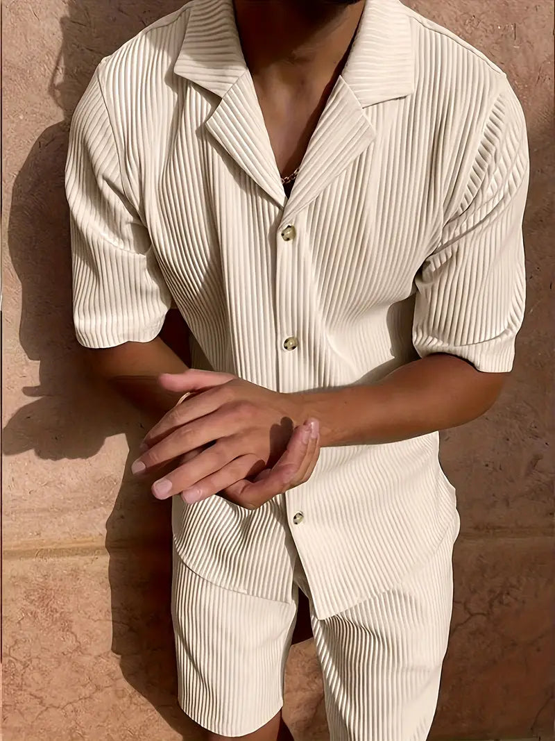 The Leighton Casual Linen Summer Set