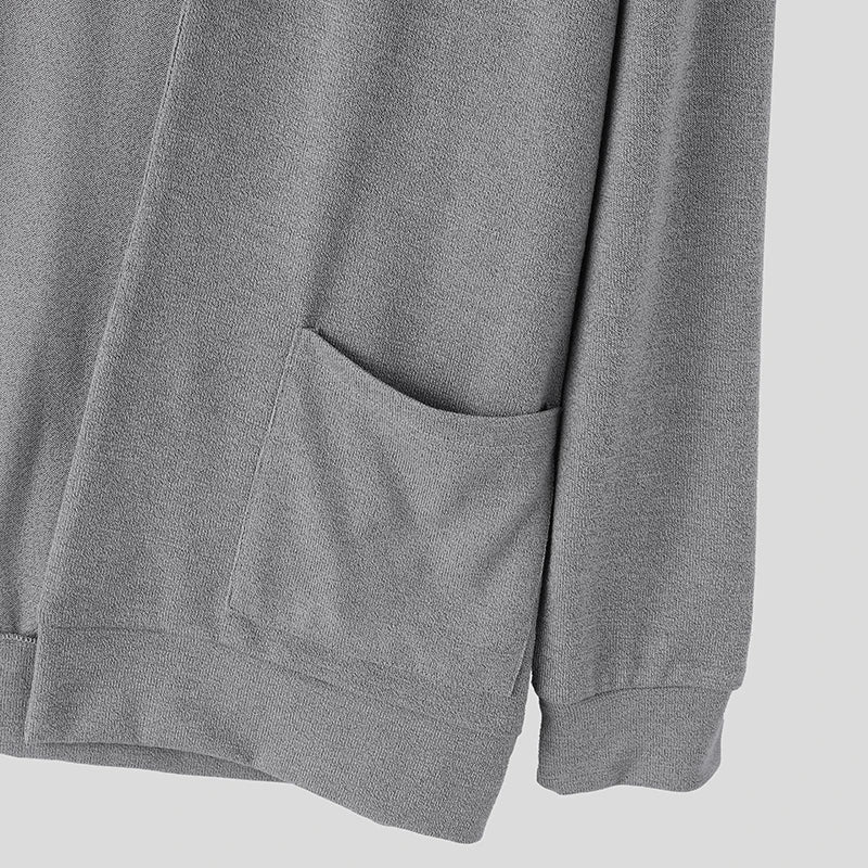 The Brentwood Men’s Open Front Pocket Knit Cardigan