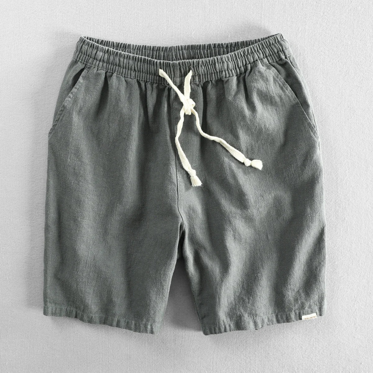 The Rowley Linen Shorts – Drawstring Shorts for Men