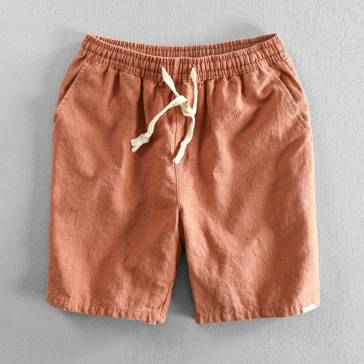 The Rowley Linen Shorts – Drawstring Shorts for Men