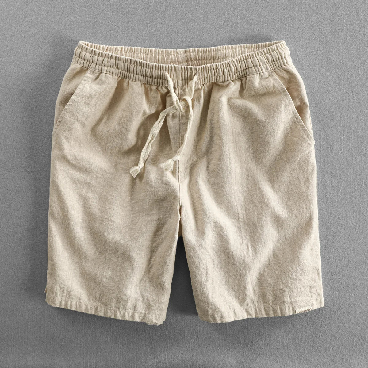 The Rowley Linen Shorts – Drawstring Shorts for Men