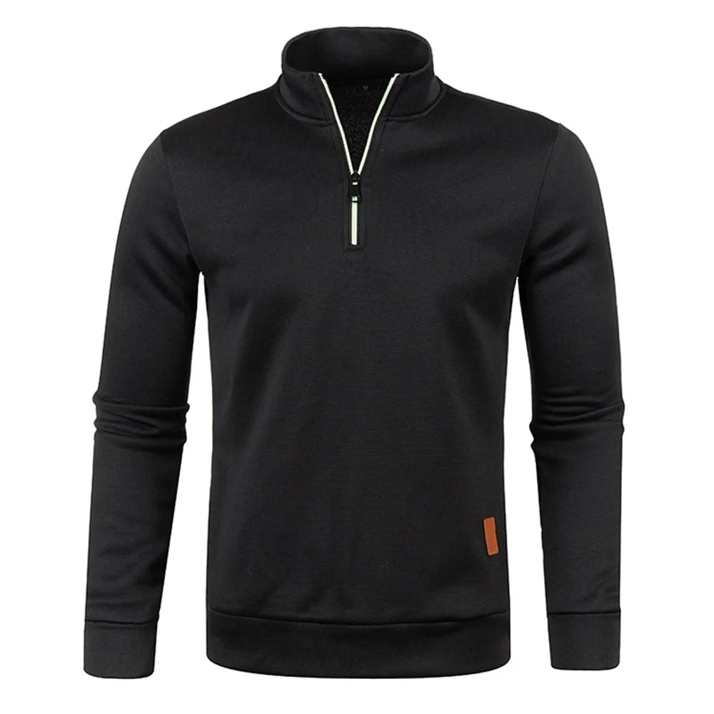 The Highland Half Zip Sweater – Fleece Pullover Sweatshirt for Men