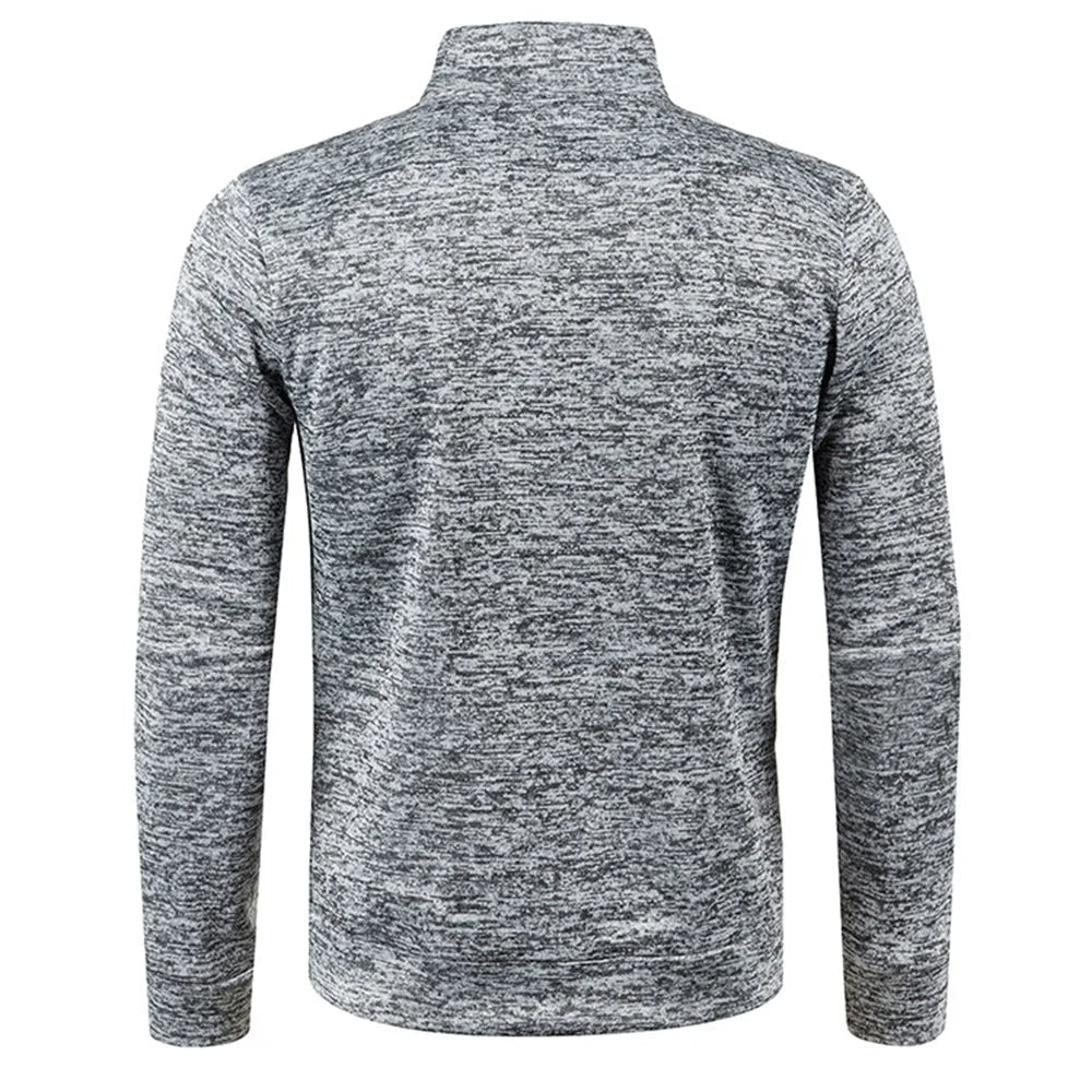 The Highland Half Zip Sweater – Fleece Pullover Sweatshirt for Men
