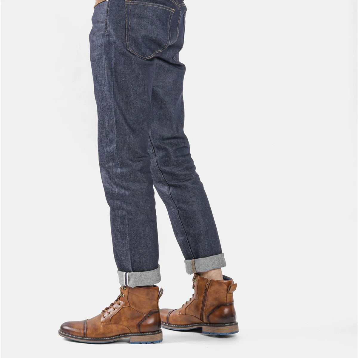 The Derbyshire Men's Rugged Adventure Outdoor Leather Boots