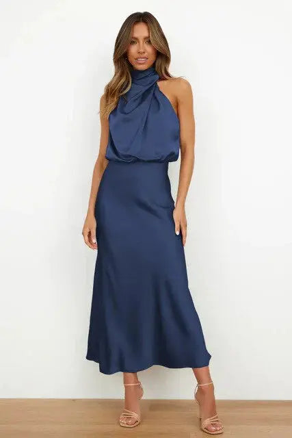 Women's Sleeveless Occasion Maxi Dress