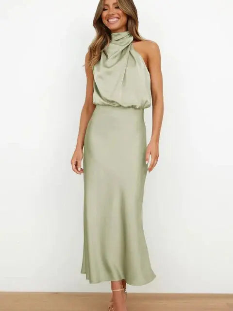 Women's Sleeveless Occasion Maxi Dress