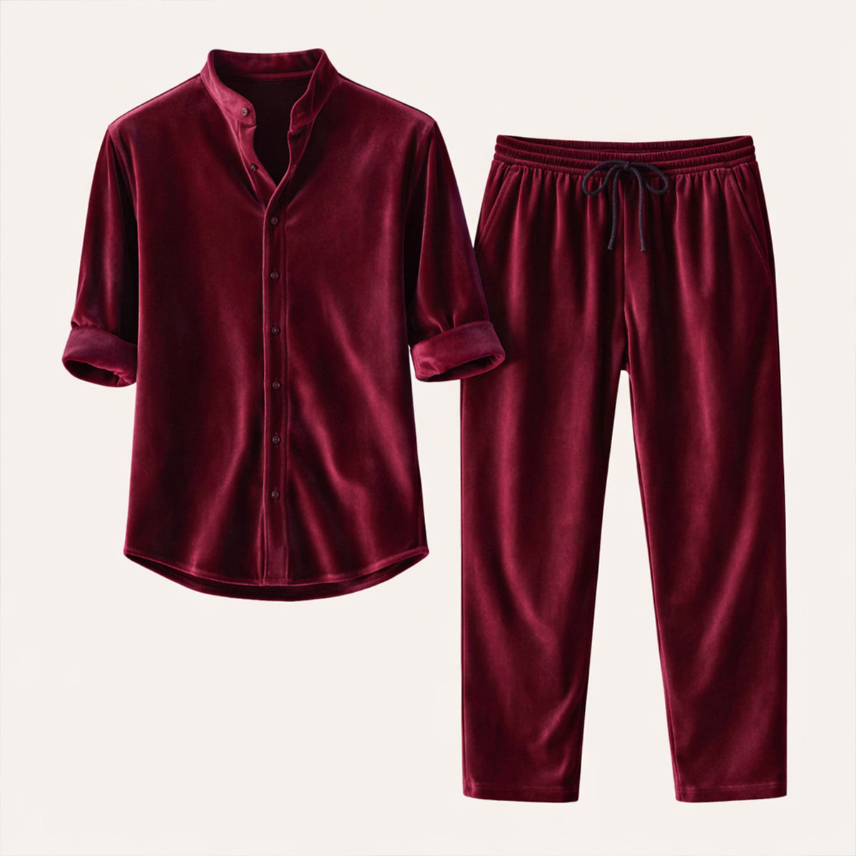 The Marble Arch  Men’s Summer Casual Set – Shirt & Trousers