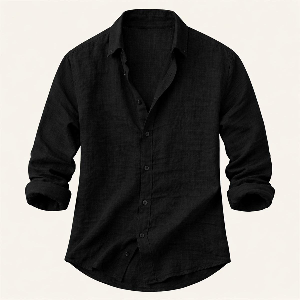 The Silverlake Men’s Cotton Linen Button Up Beach Shirt