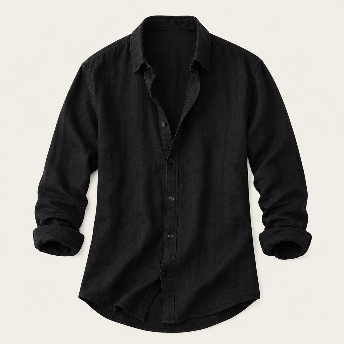 The Silverlake Men’s Cotton Linen Button Up Beach Shirt