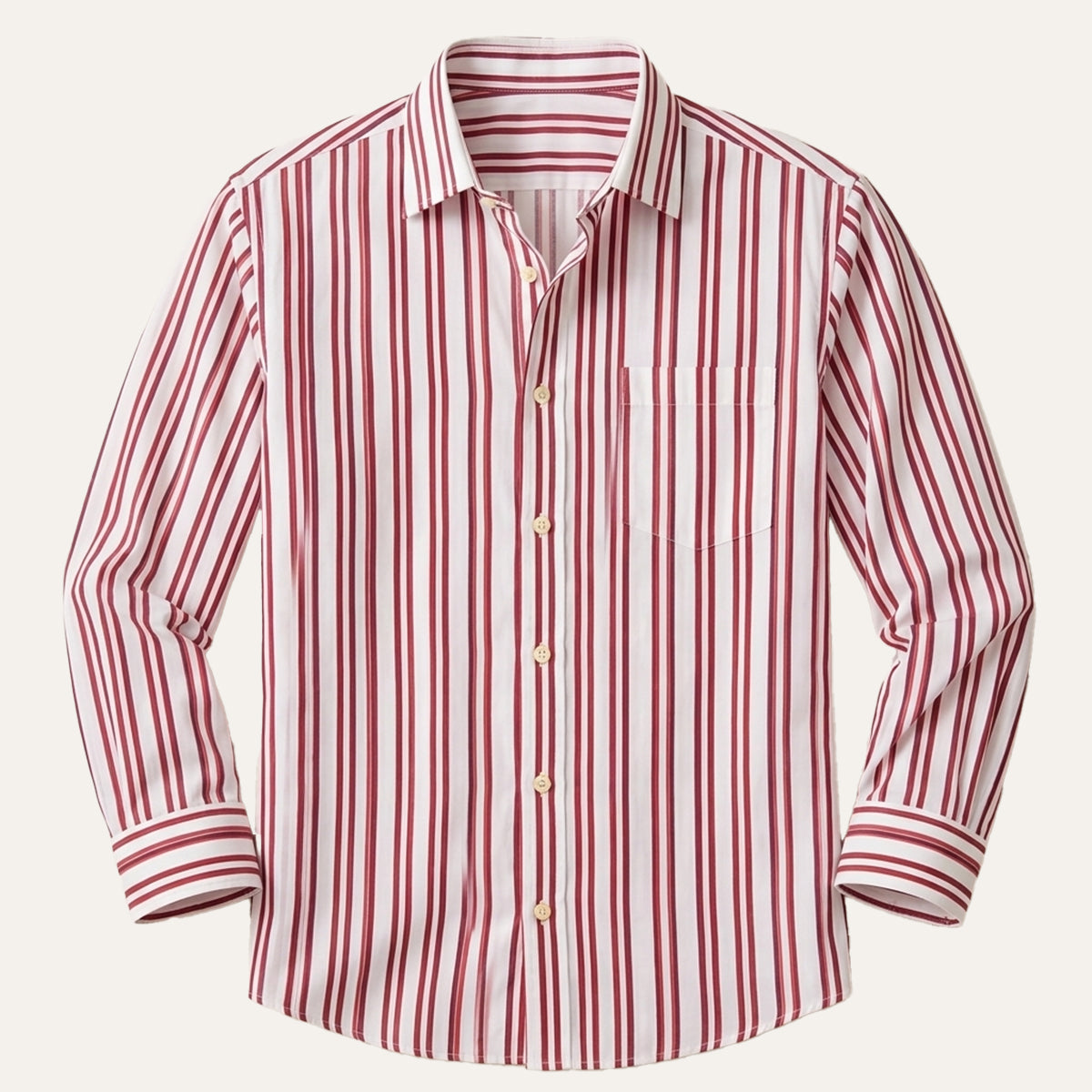 The Garda Men’s Slim Fit Striped Elegant Dress Shirt