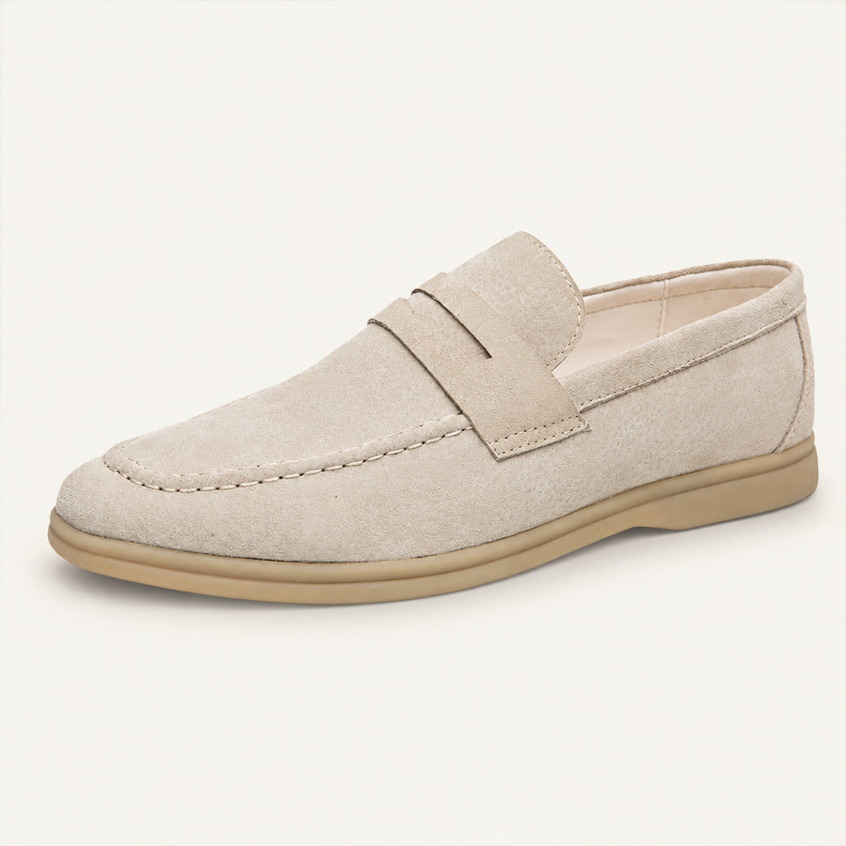 The Daylesford Men’s Classic Slip On Suede Loafers