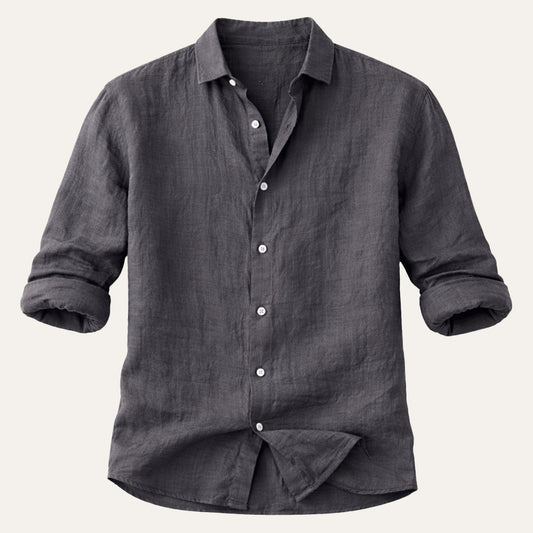 The Prague Men’s Classic Lightweight Button Up Shirt