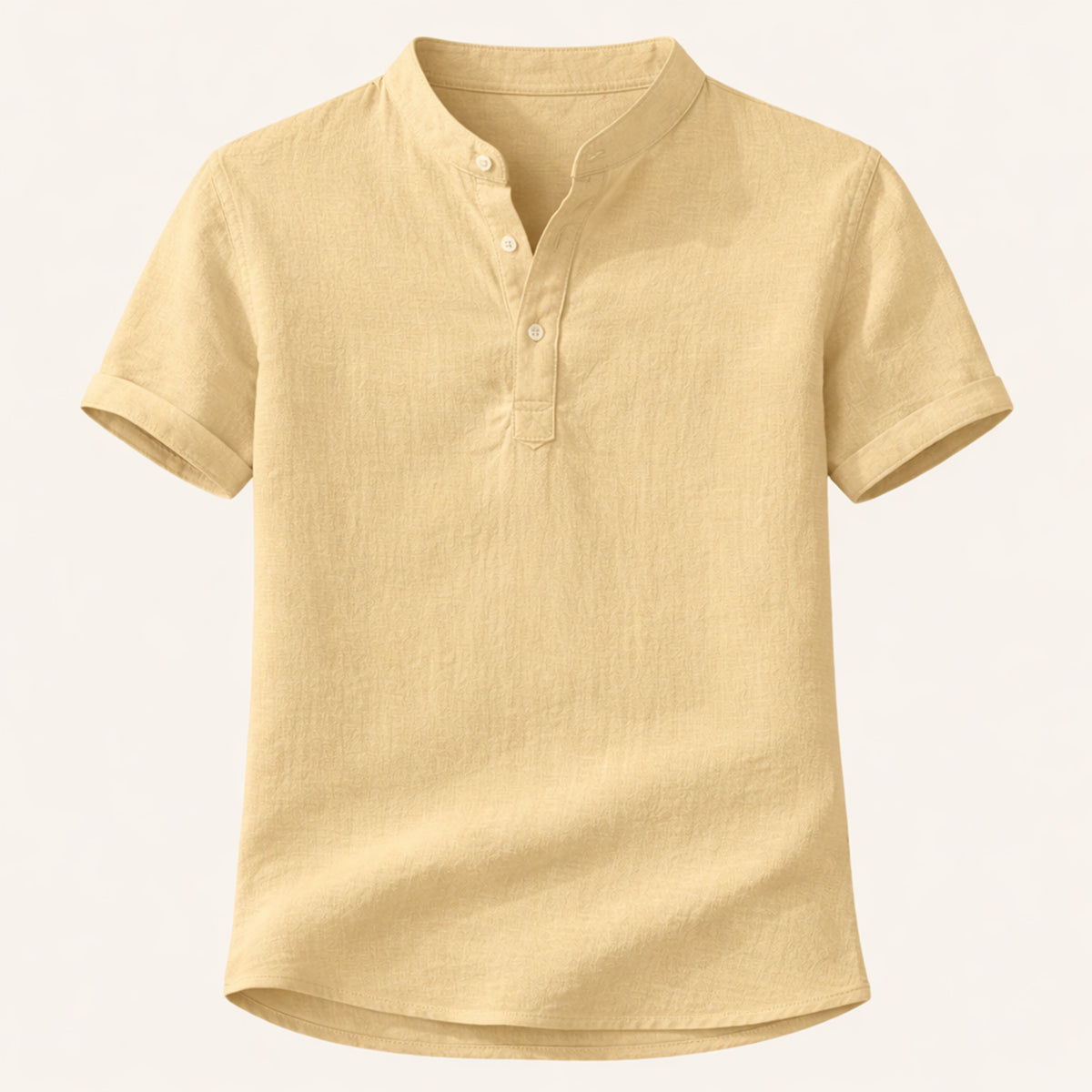 The Meadowbrook Ridge Men's Lightweight Linen Summer Trendy Button Up Shirt