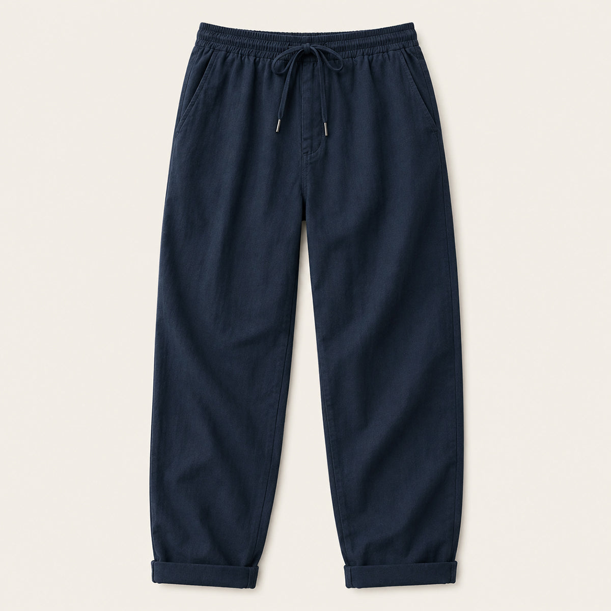The Maple Ridge Men’s Cotton Linen Wide Leg Pants