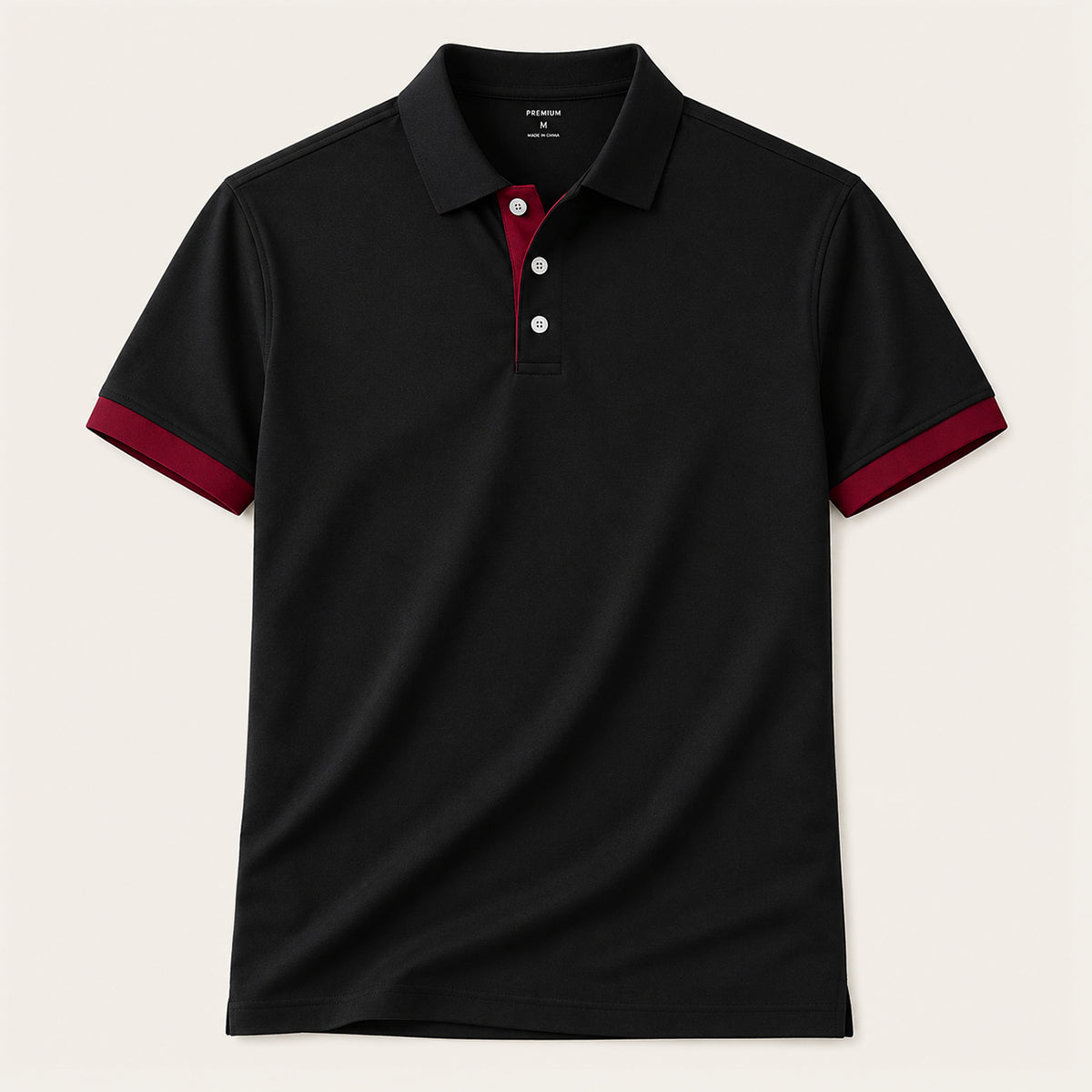 The Cala Mariolu Men’s Casual Printed Golf Polo Shirt