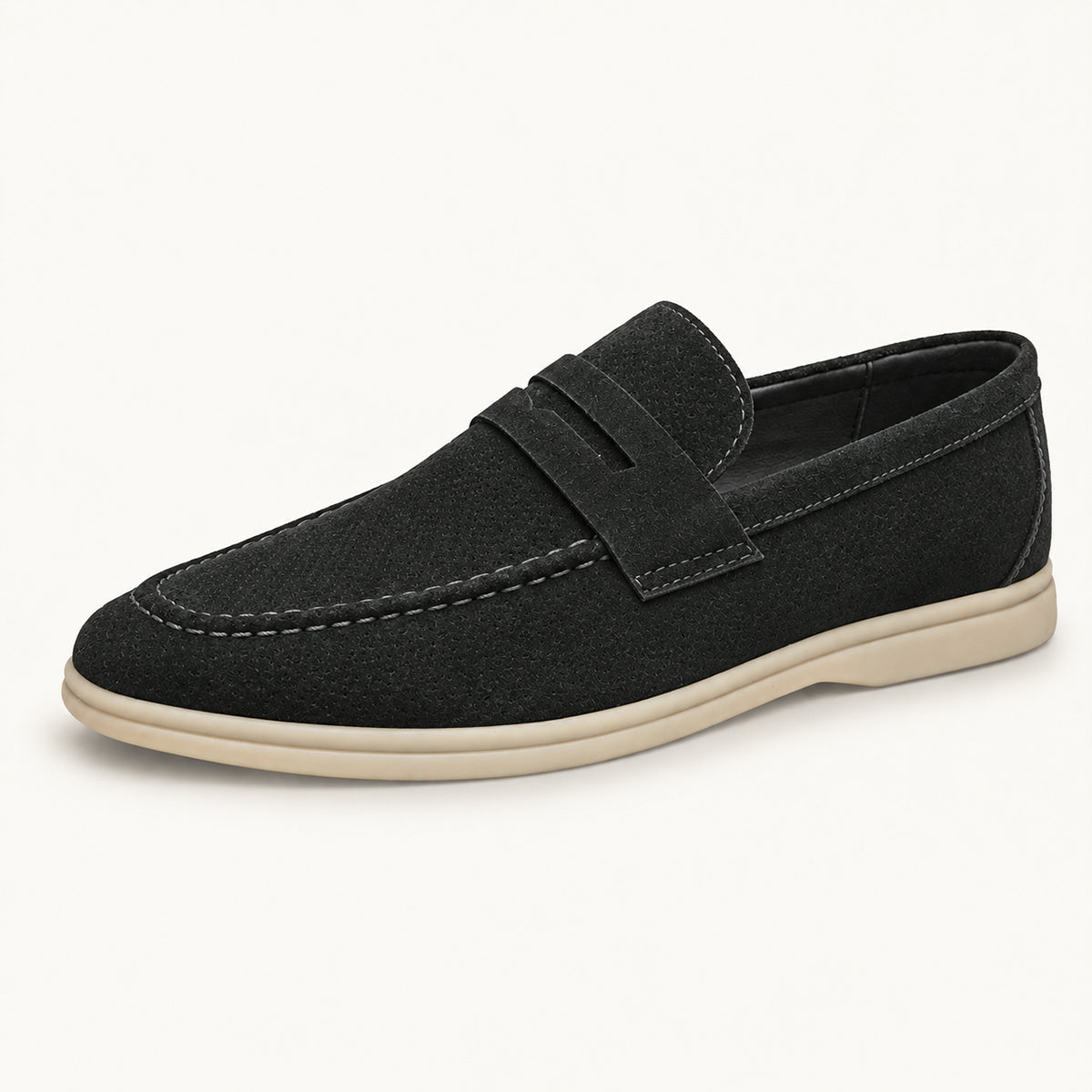 The Daylesford Men’s Classic Slip On Suede Loafers