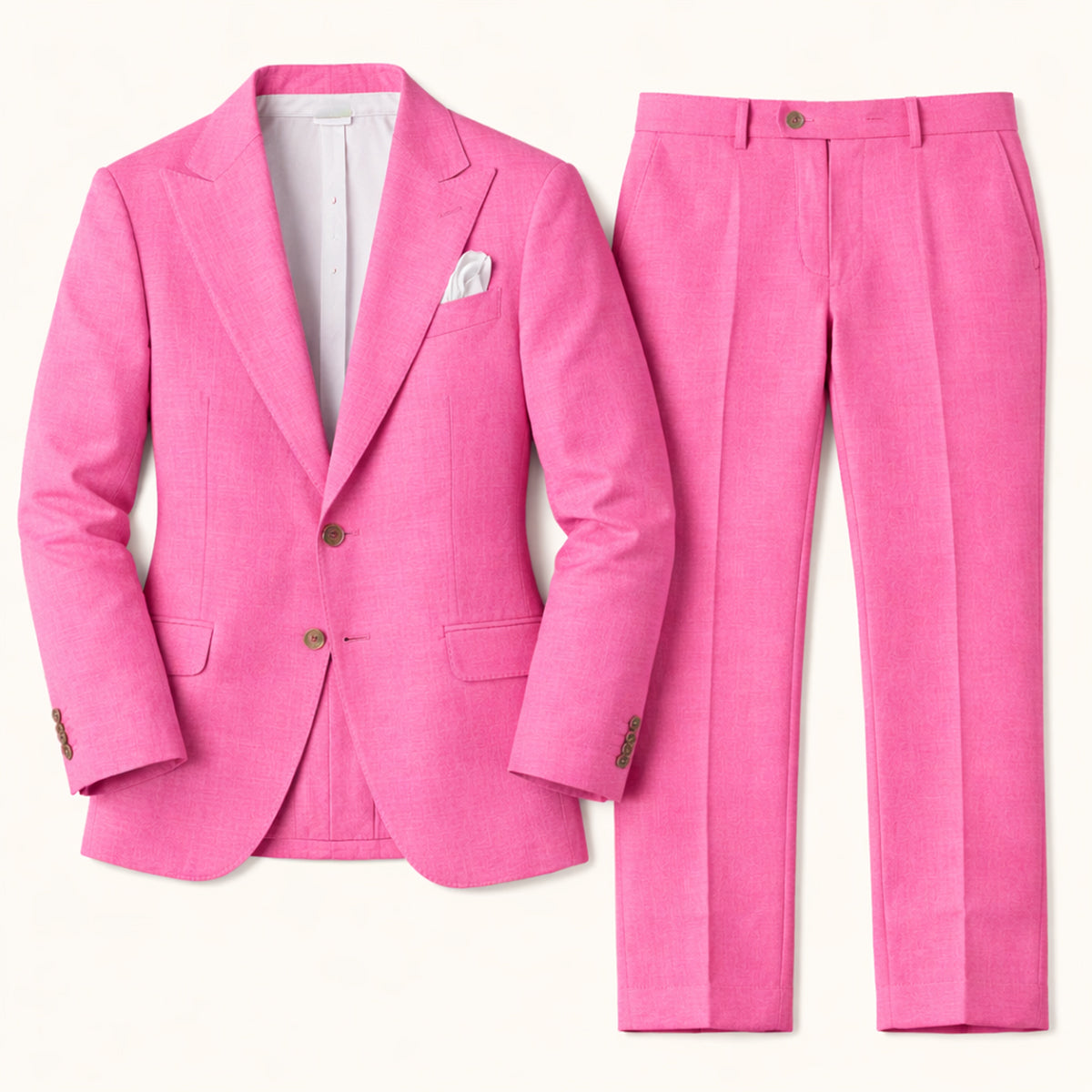 The Montreux Men’s Timeless Linen Suit Set – Blazer & Pants
