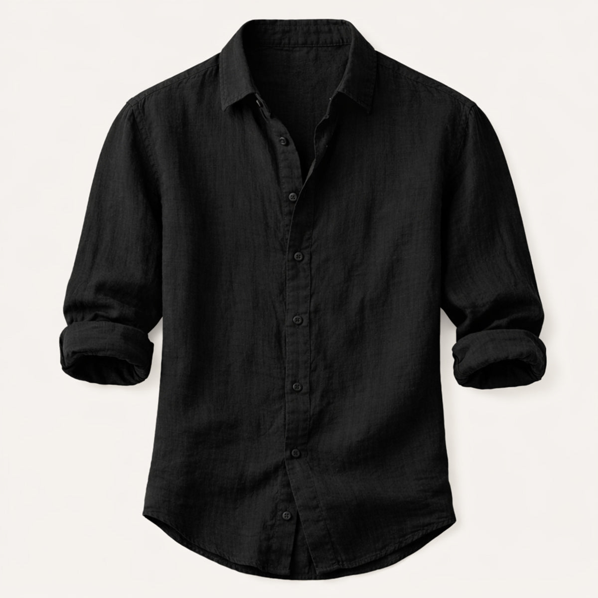 The Pinecrest Fall Men’s Casual Lightweight Linen Blend Button Down Shirt