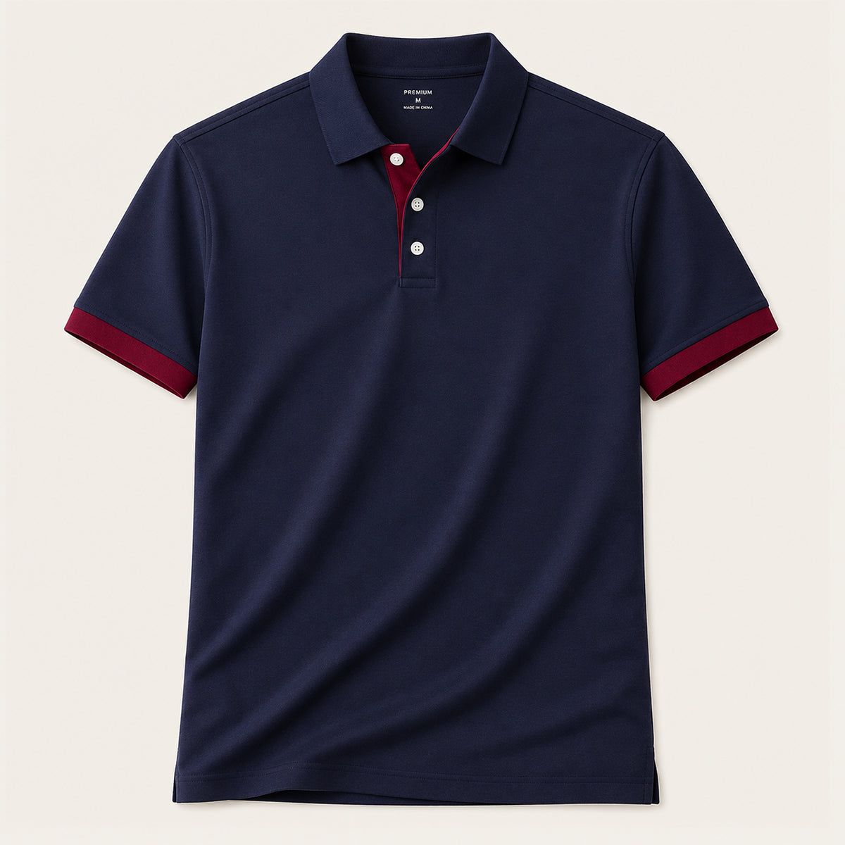 The Cala Mariolu Men’s Casual Printed Golf Polo Shirt