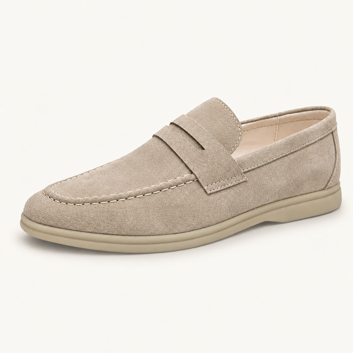 The Daylesford Men’s Classic Slip On Suede Loafers