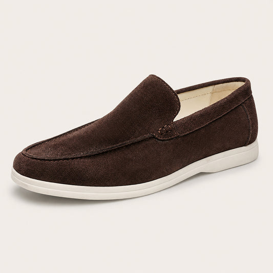 The Lorne Men’s Lightweight Casual Suede Slip On Loafers