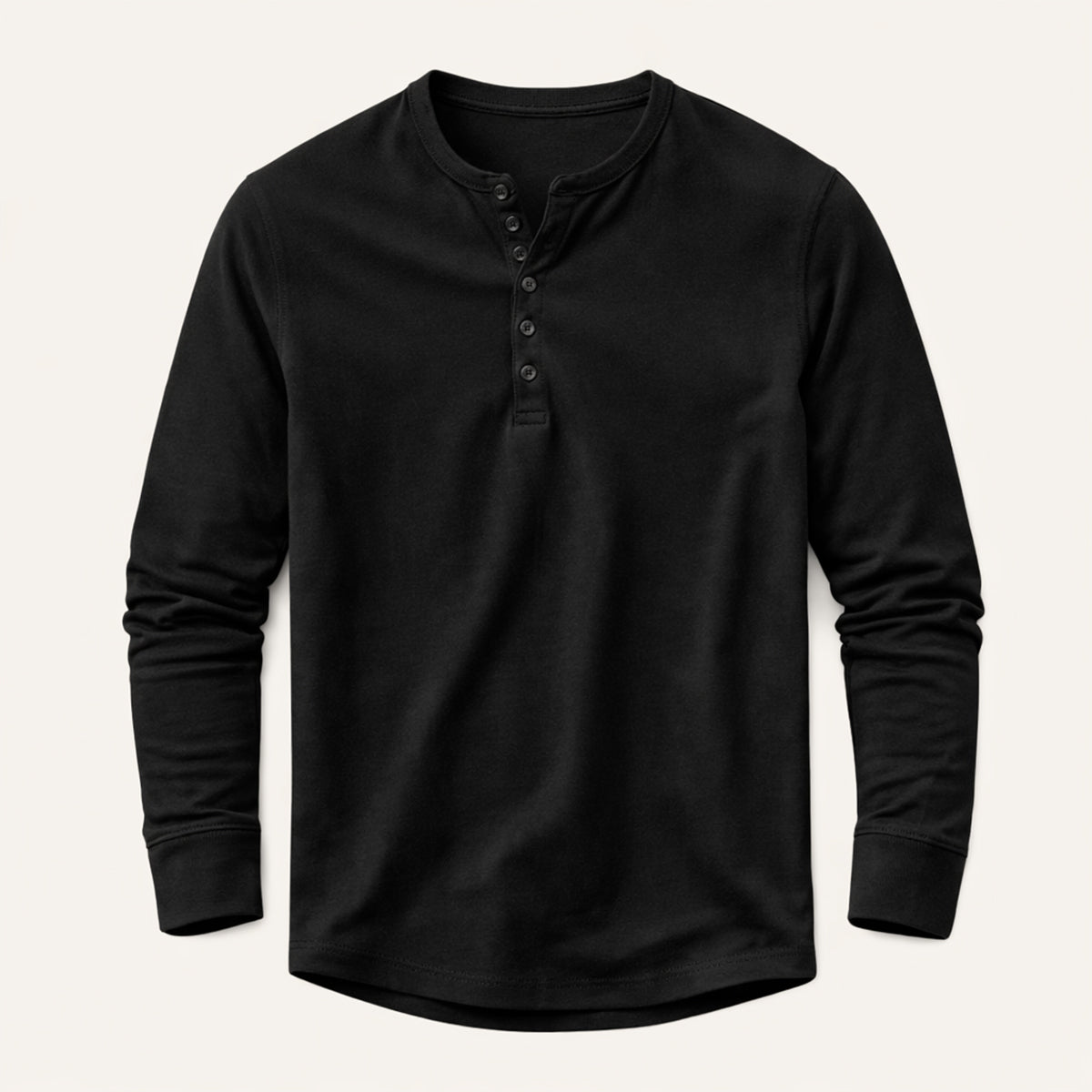 The Meadowcrest Hill Men’s Breathable Cotton Blend Henley Shirt