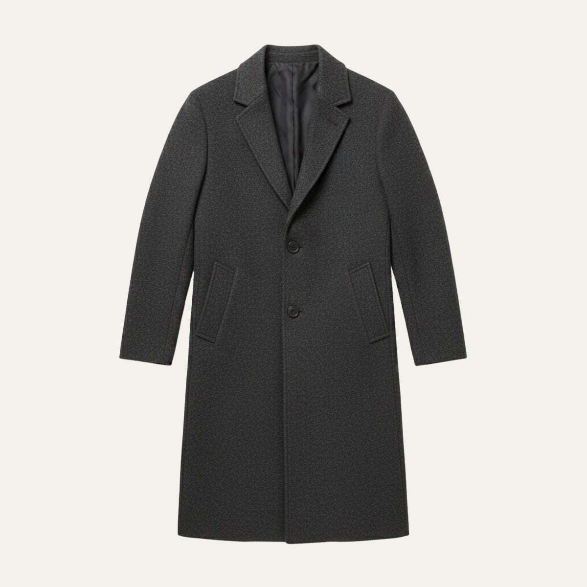 The Belmont Men’s Elegant Classic Wool Winter Overcoat