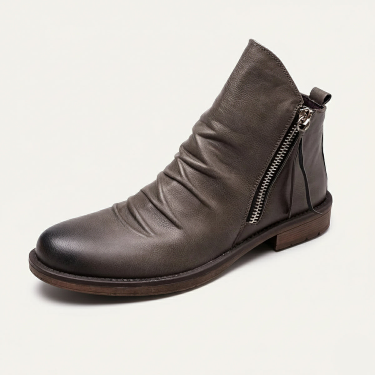 The Rue Honoré Men’s Leather Boots - Luxury Shoes