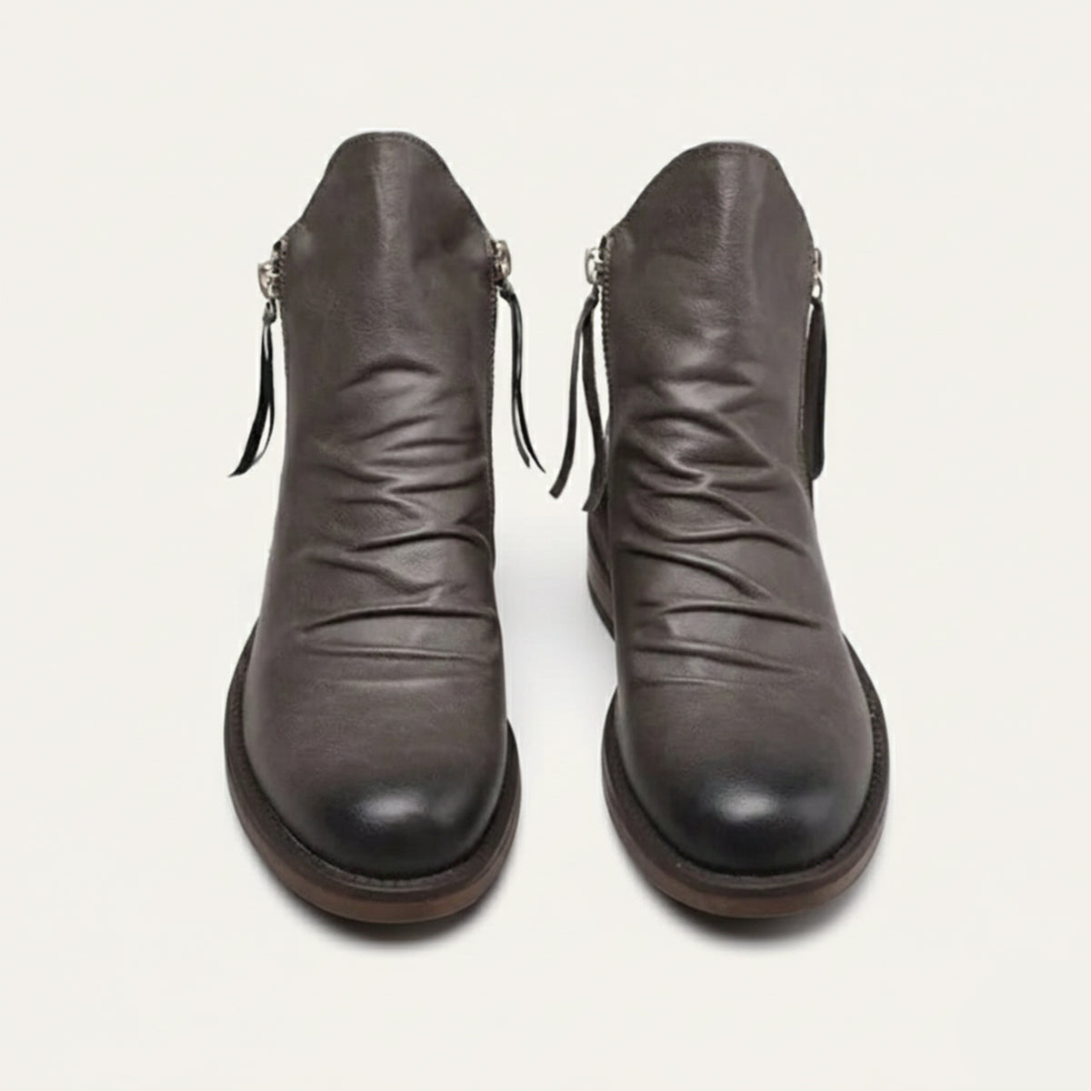 The Rue Honoré Men’s Leather Boots - Luxury Shoes