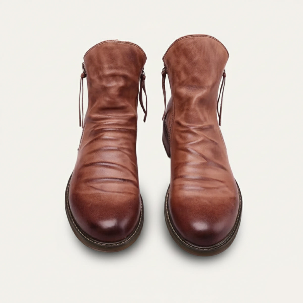 The Rue Honoré Men’s Leather Boots - Luxury Shoes