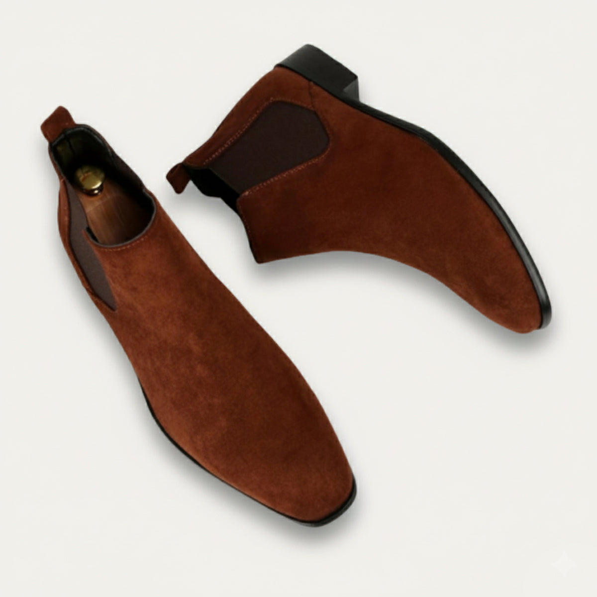 The Aldridge Men’s Retro Leather Ankle Chelsea Boots